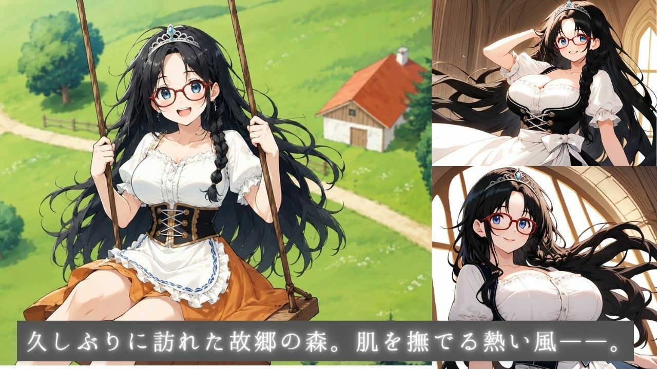 着エロびしょ濡れ交尾 眼鏡っ娘陥没姫リラ2 故郷に帰る黄色い花一輪  〜大自然ではじける 濡れた陥没乳首〜 サンプル画像3
