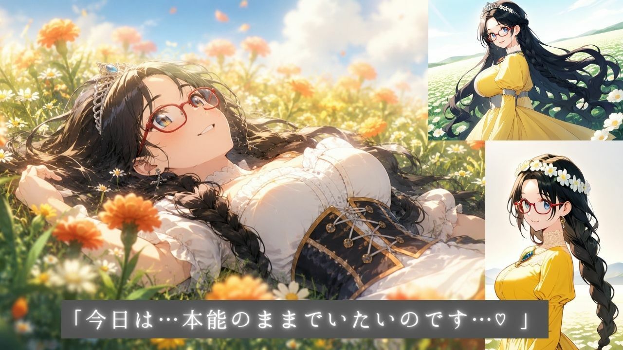 着エロびしょ濡れ交尾 眼鏡っ娘陥没姫リラ2 故郷に帰る黄色い花一輪  〜大自然ではじける 濡れた陥没乳首〜 サンプル画像4