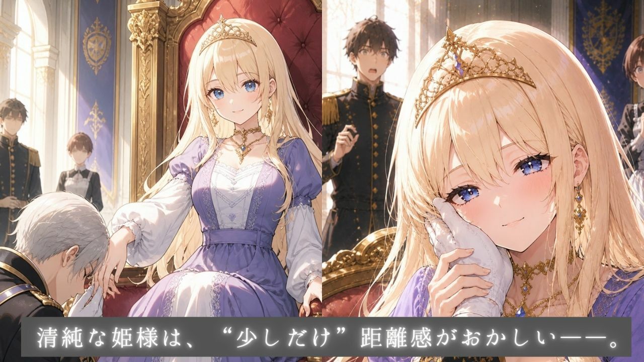 着エロ密着交尾 清純プリンセス5 禁断のスキンシップ〜下着で抱き着く姫様 熱情にこぼれる乳首〜 サンプル画像3