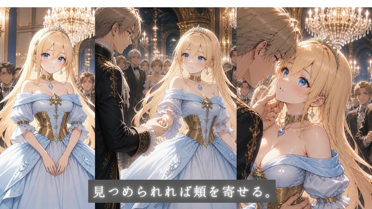着エロ密着交尾 清純プリンセス5 禁断のスキンシップ〜下着で抱き着く姫様 熱情にこぼれる乳首〜 サンプル画像5