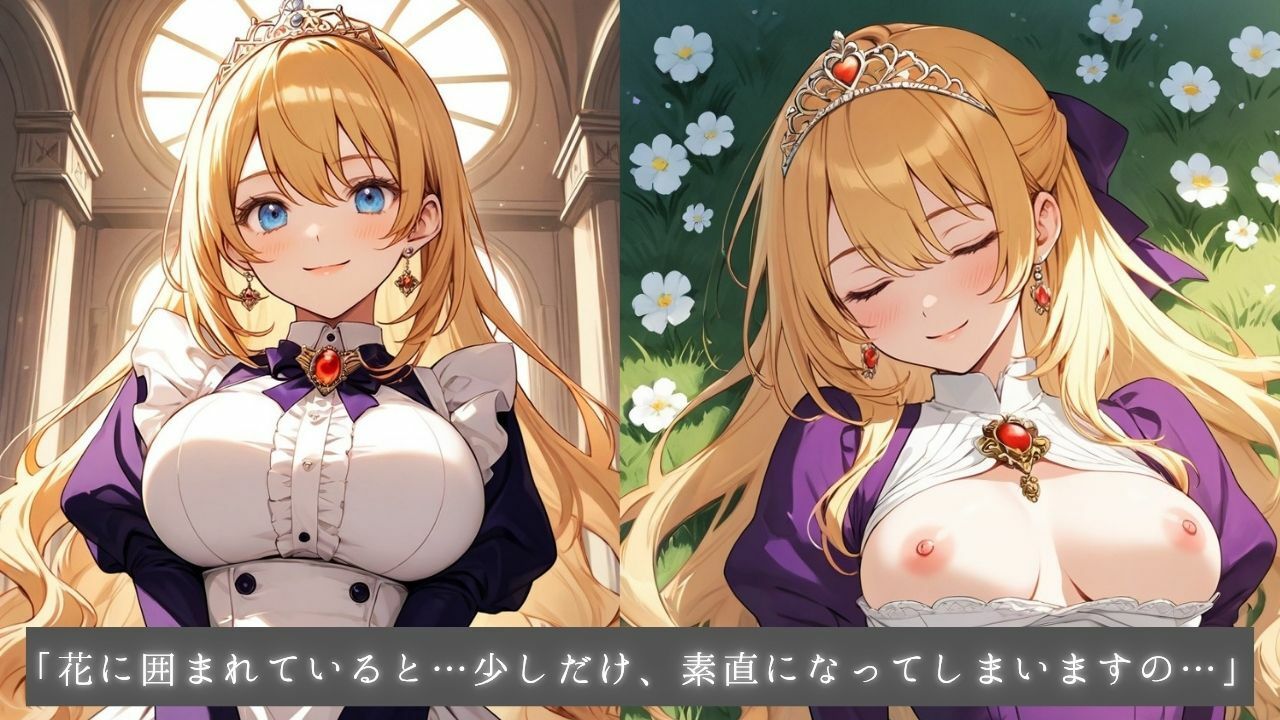 着エロ種付け清純プリンセス4〜大自然に乱れる花びら、水辺に広がるスカート〜 サンプル画像3