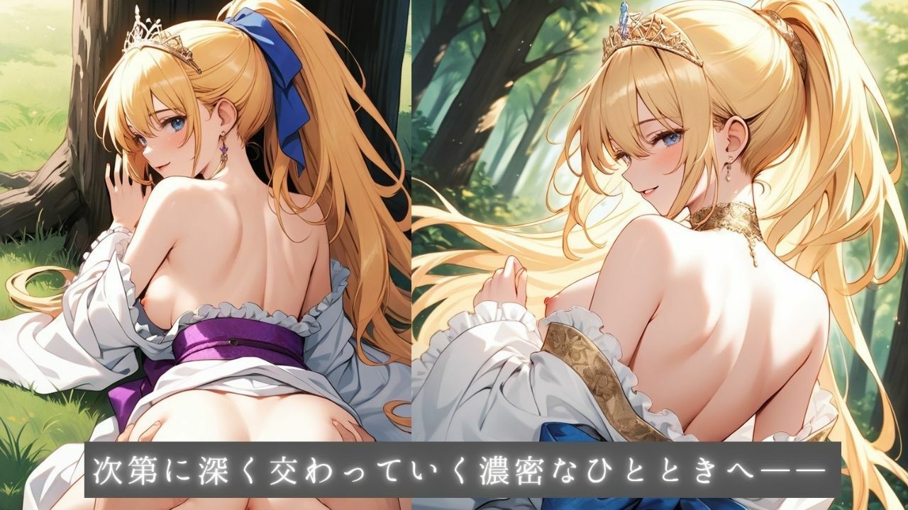 着エロ種付け清純プリンセス4〜大自然に乱れる花びら、水辺に広がるスカート〜 サンプル画像5