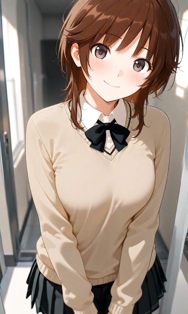 着替え中の梨穂子ちゃんにハプニング サンプル画像1