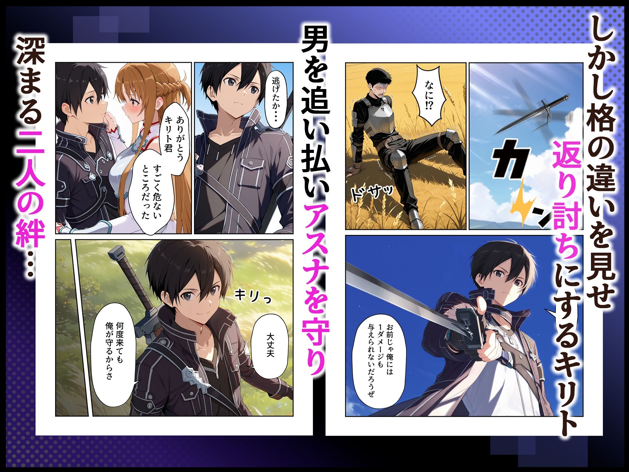 睡姦アスナ 仮想世界でデート中 現実世界では寝取られていた話 サンプル画像3