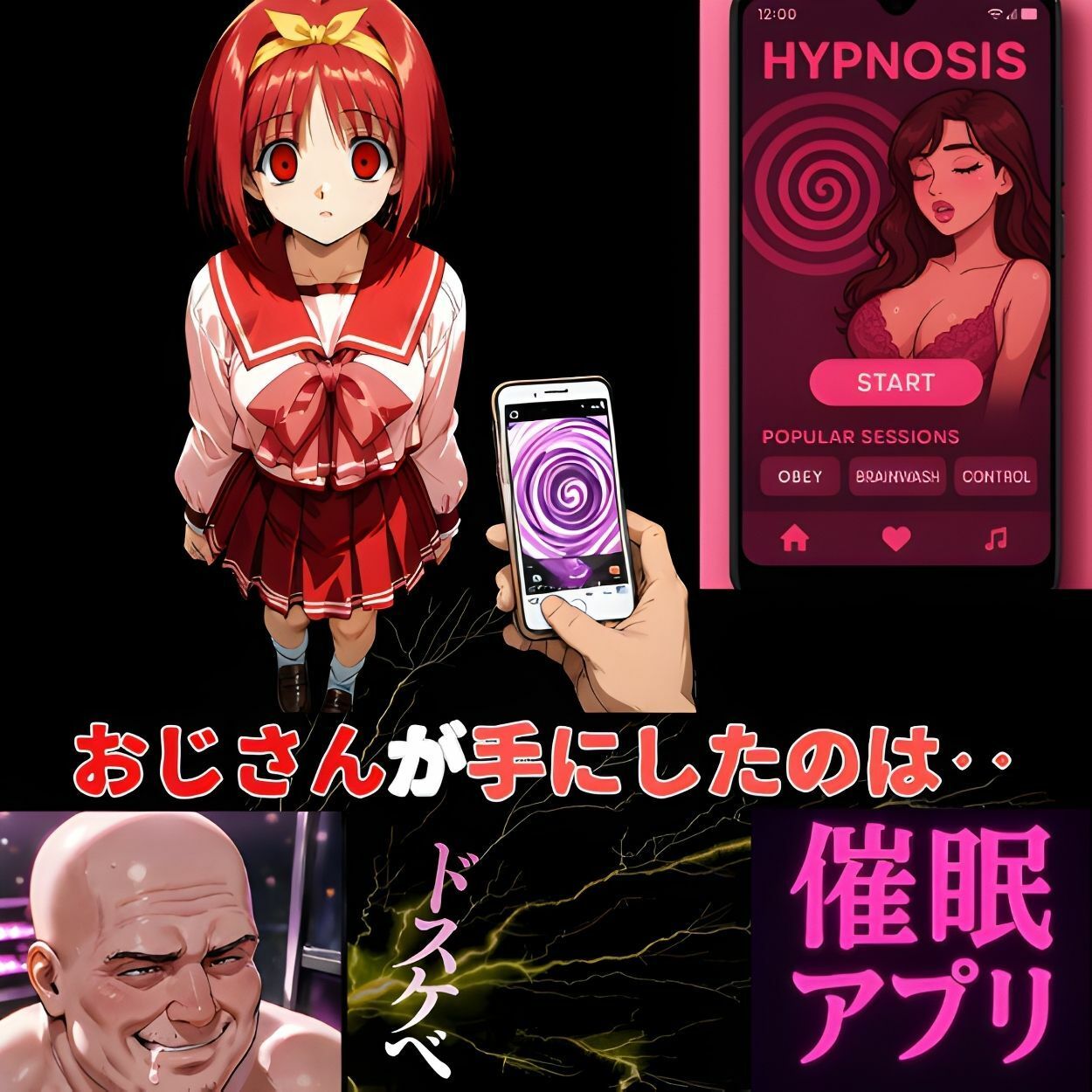 知らない顔をするあかり―催●アプリで変えられた幼なじみ サンプル画像1