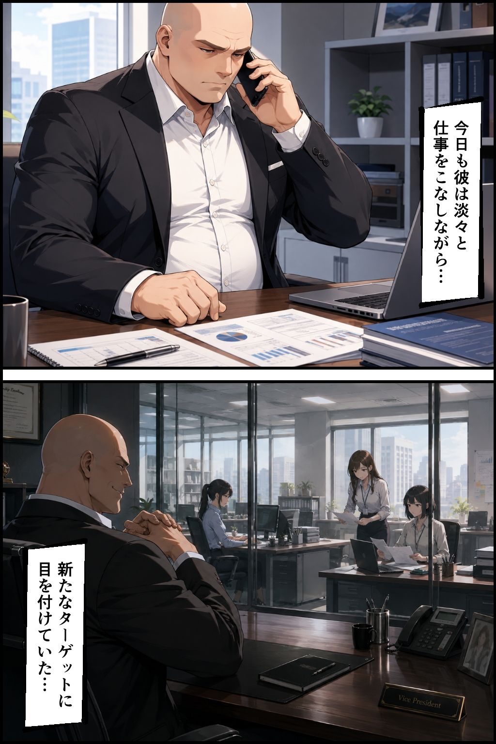 社内NTR調教 部下の彼女を奪い、極上のメスに仕立て上げる サンプル画像5