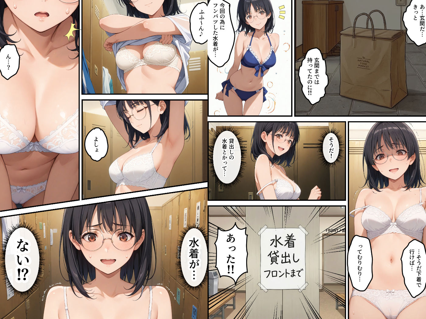 社員旅行でヌーディストビーチってバカなのか！？ー完璧新人ちゃんの失敗プラン！ サンプル画像2