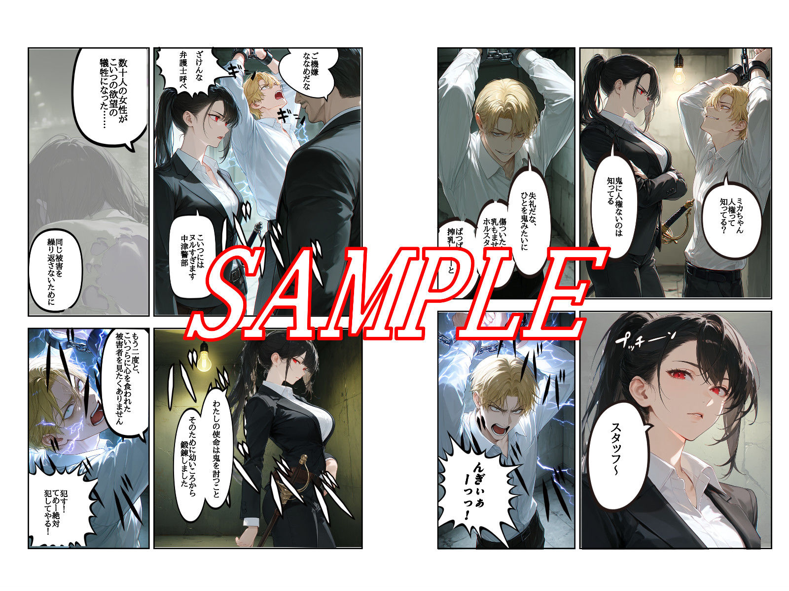 神門ミカの敗北 サンプル画像4