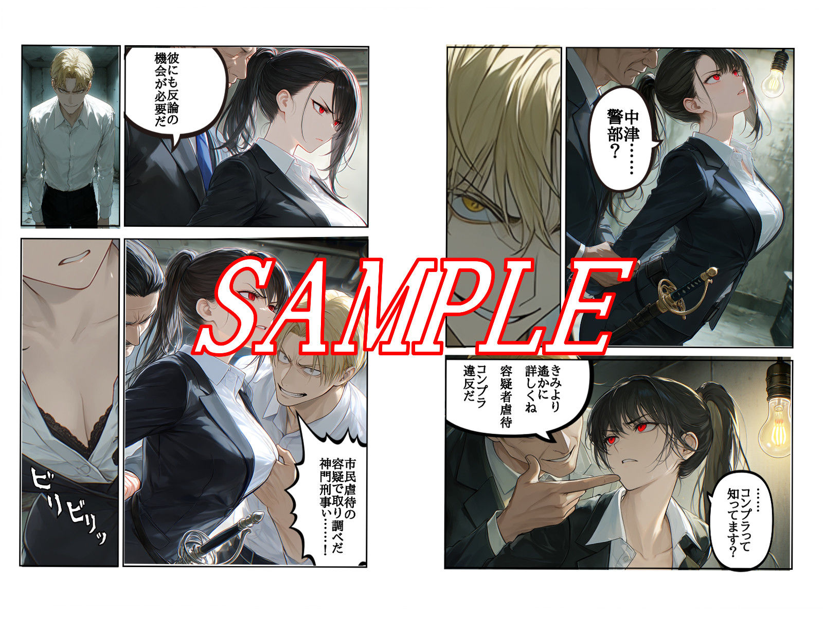 神門ミカの敗北 サンプル画像5