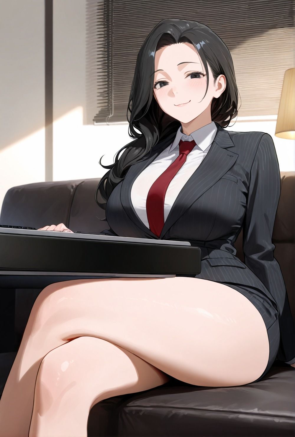 禁断の相部屋上司タイム太チンポ好き人妻の秘密の不倫 サンプル画像1