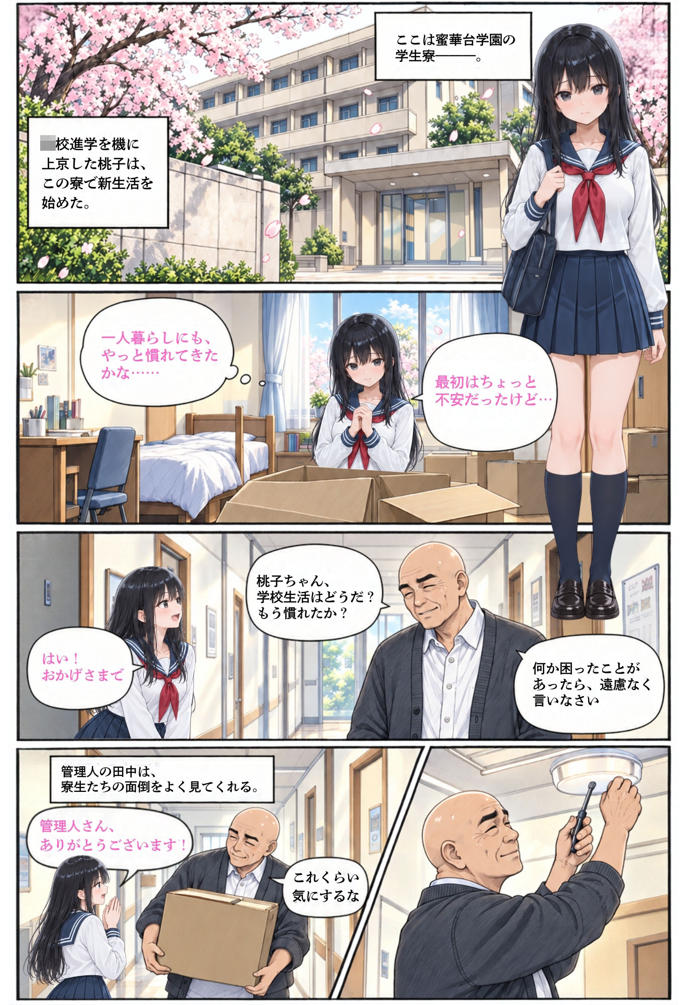 私が管理人の玩具（おもちゃ）になった日 サンプル画像2