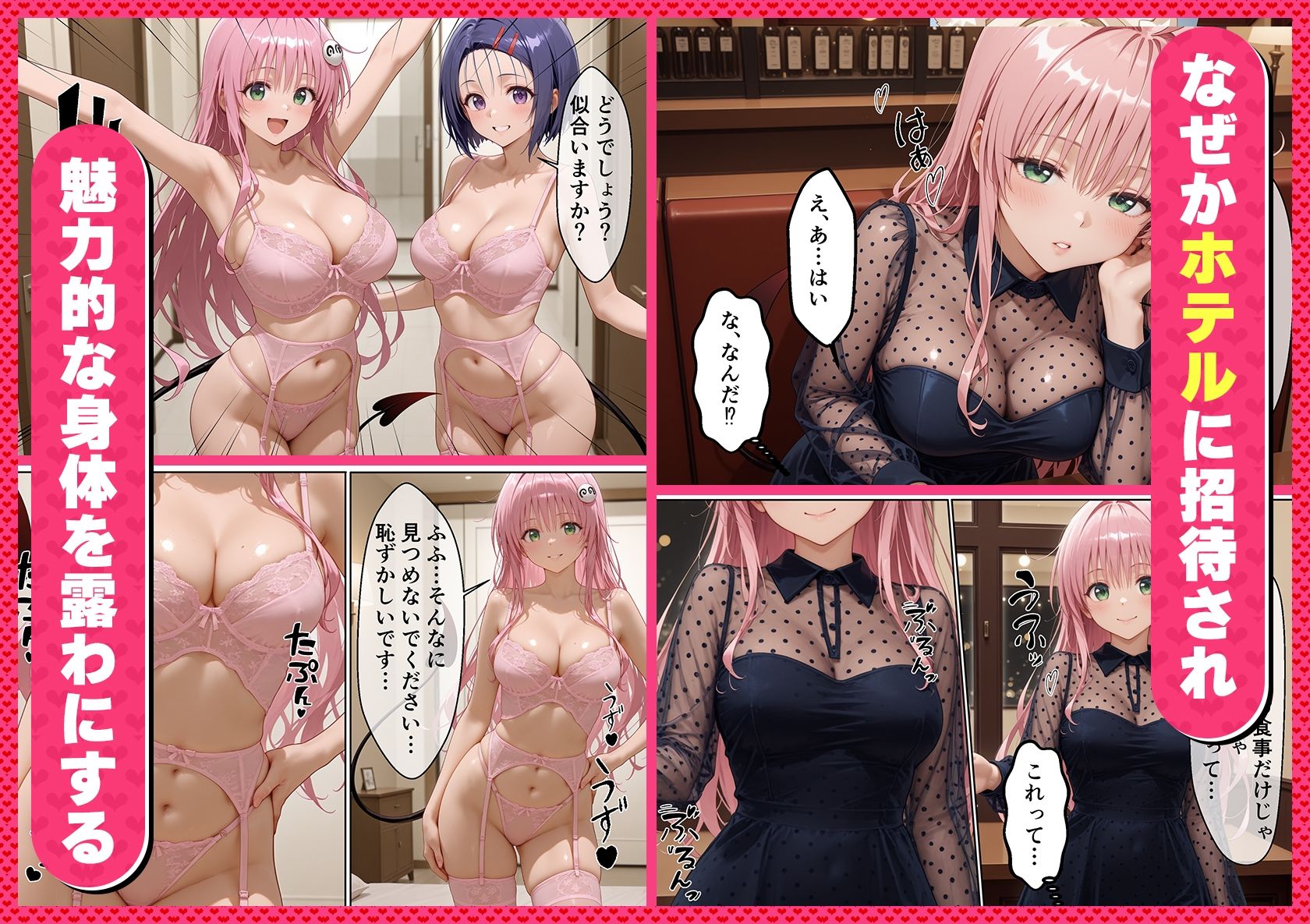 私たちとオトナな遊びしませんか？ただの打ち合わせかと思いきや…とんでもない痴女だった話【To L〇VEる -とらぶる-編】 サンプル画像3