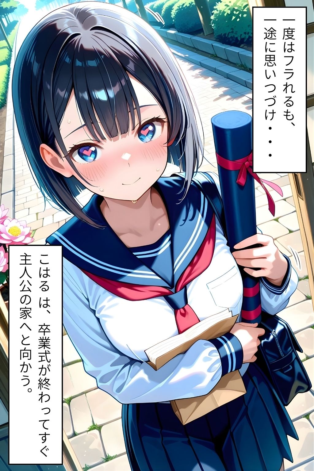 私のはじめて、先生にあげるね（はーと） 2  〜 もう止まらない！激しく求め合う本番開始！ 〜 サンプル画像2