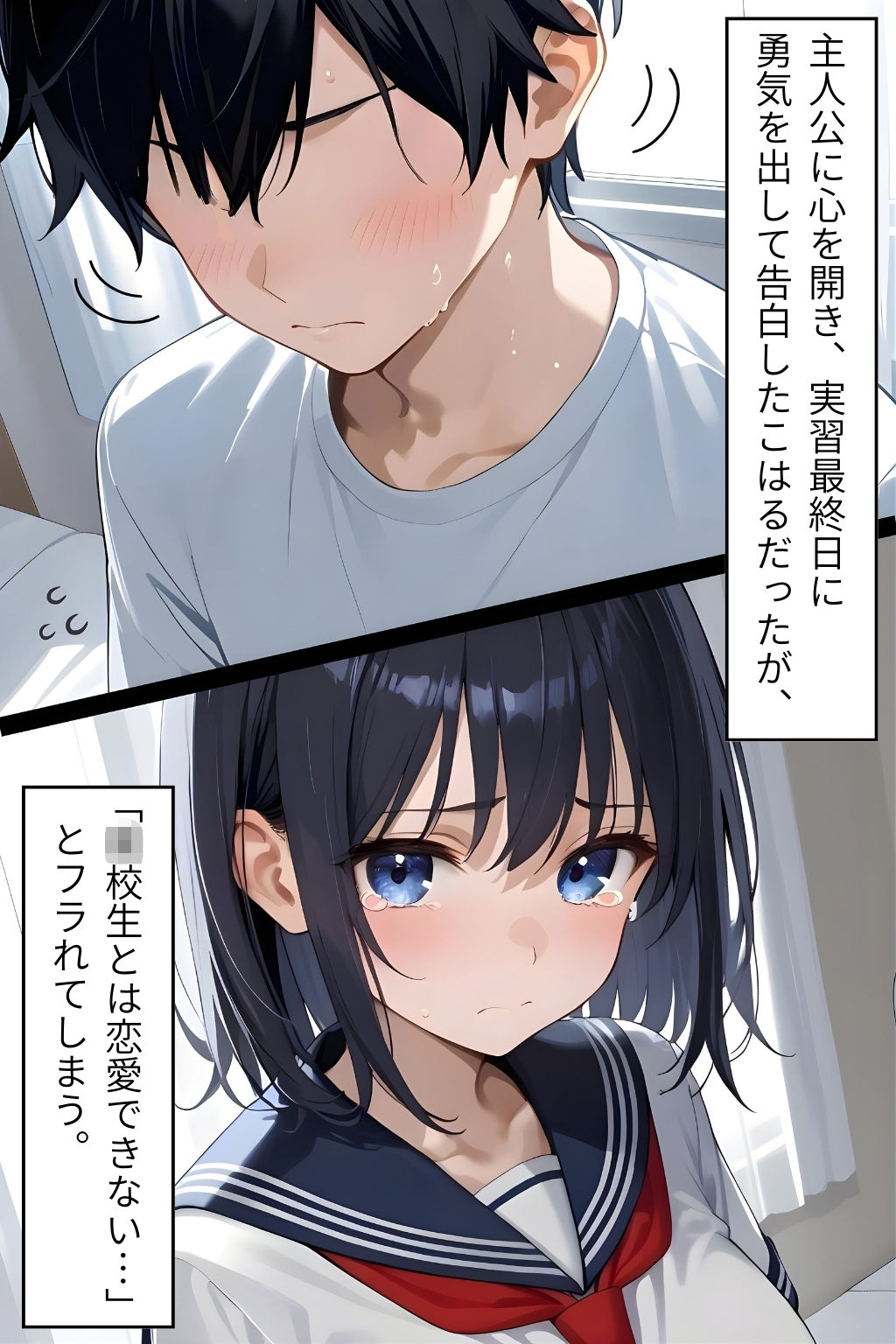 私のはじめて、先生にあげるね（はーと） 〜 卒業式直後！先生の家に押しかけて、 先生をその気にさせるぞ大作戦！ 〜 サンプル画像3