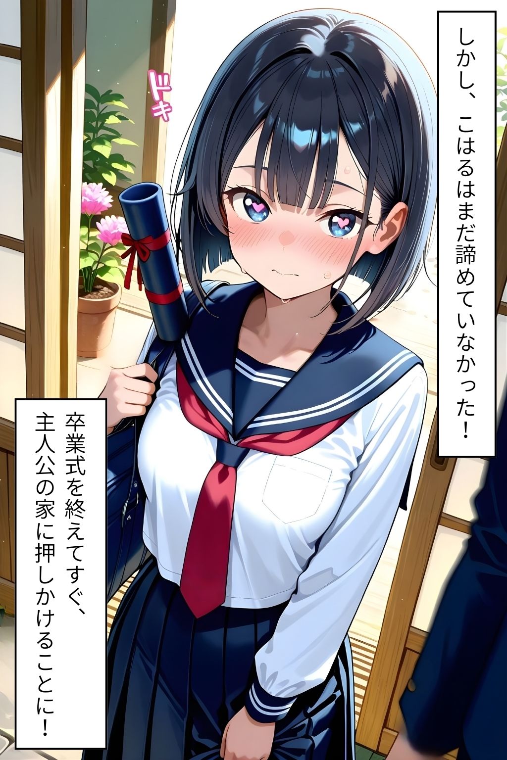 私のはじめて、先生にあげるね（はーと） 〜 卒業式直後！先生の家に押しかけて、 先生をその気にさせるぞ大作戦！ 〜 サンプル画像4