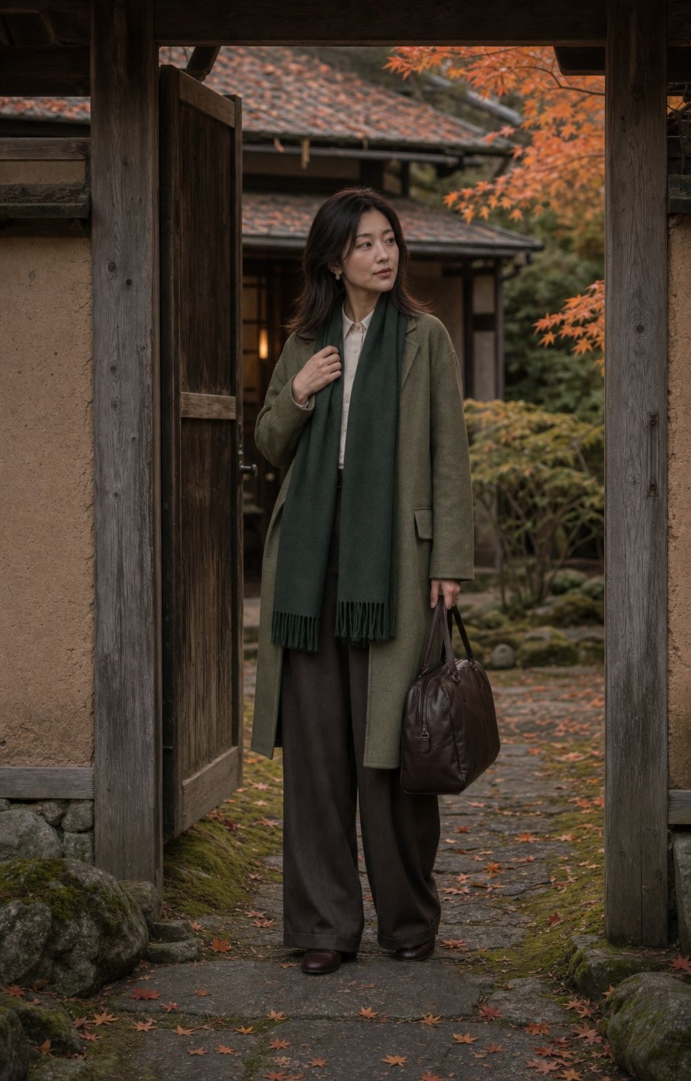 秋の古民家宿で、真琴と。 サンプル画像1