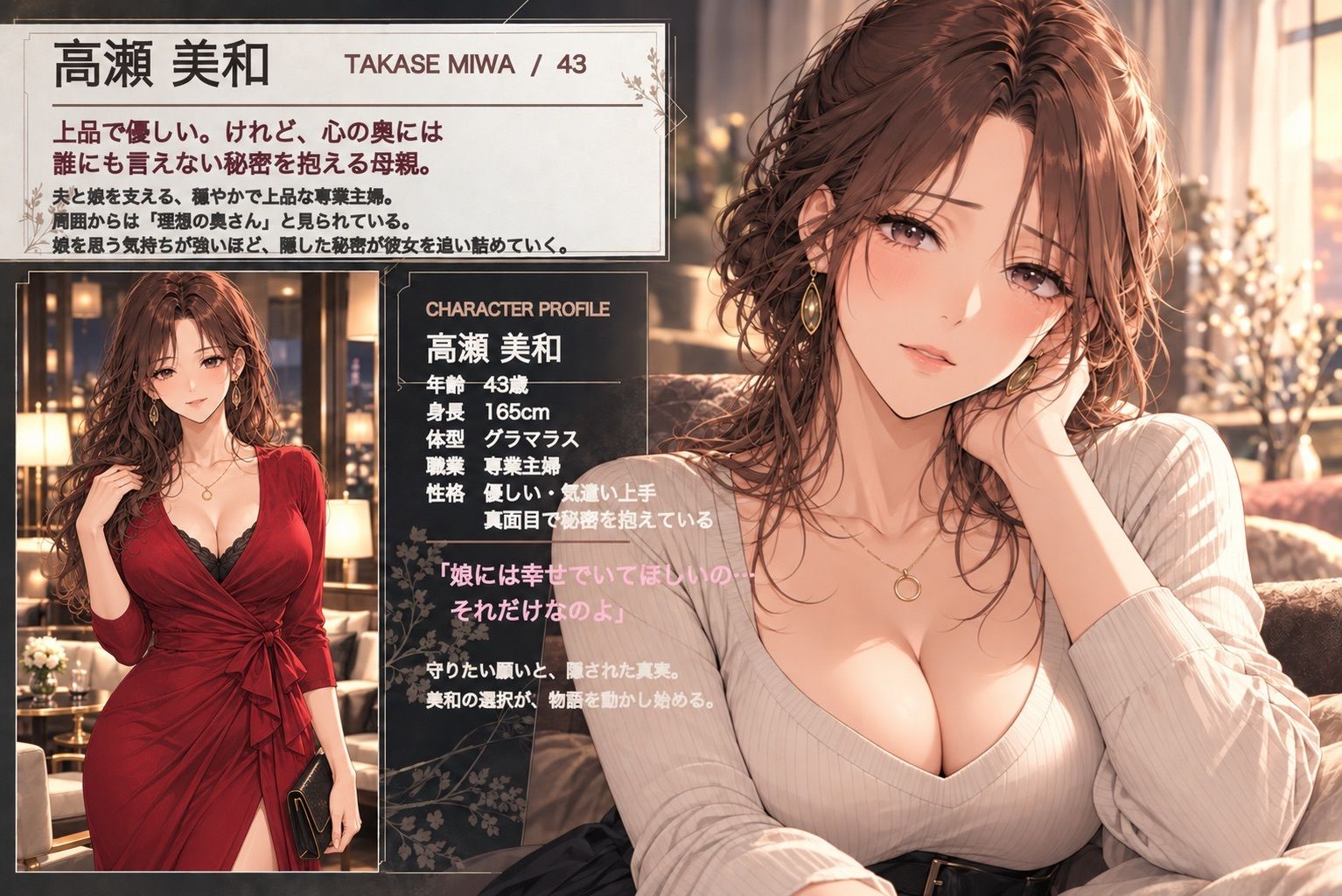 秘密、見つけました。娘を調べて下さい。高瀬美和編 サンプル画像1