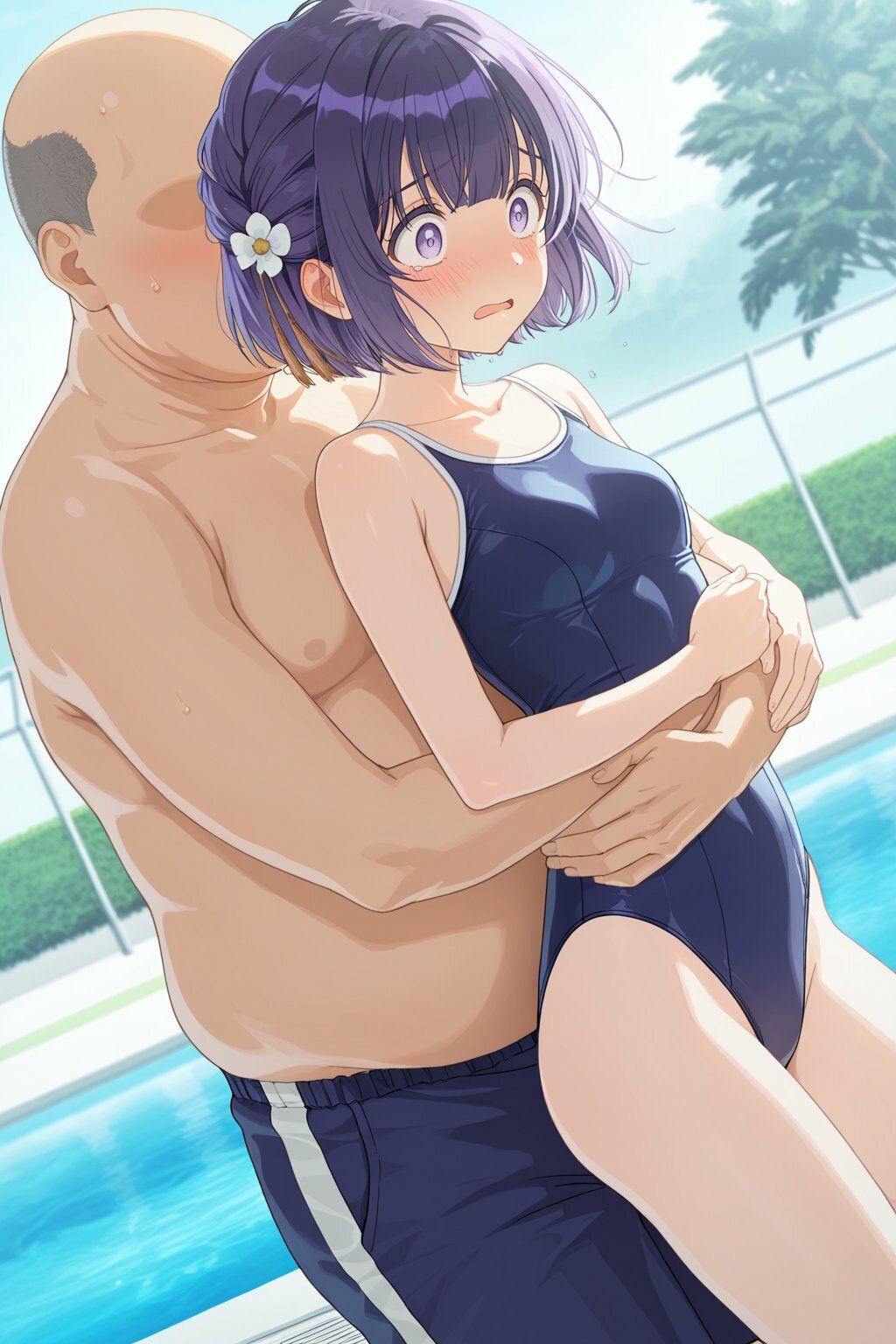 秦谷○鈴 キモおじ強●種付け サンプル画像2