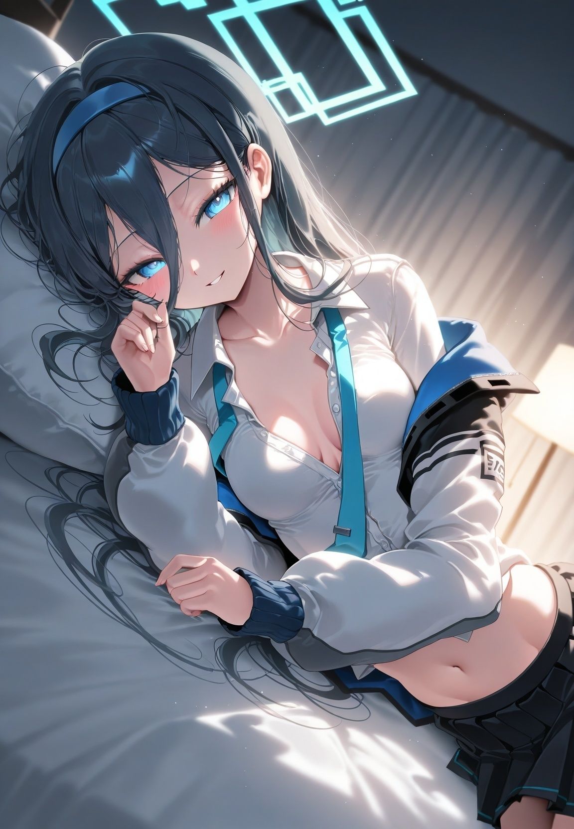 種付けおじさんに監禁された清楚系少女が媚薬レ●プで「毎日種付けされて幸せ（はーと）」ってニコニコ報告 ブ〇ーアーカイブ サンプル画像5