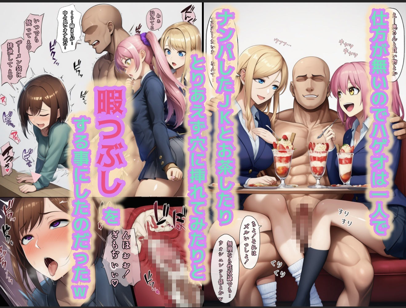 童貞ハゲオの僕が考えた異次元の少子化対策 総集編 サンプル画像9