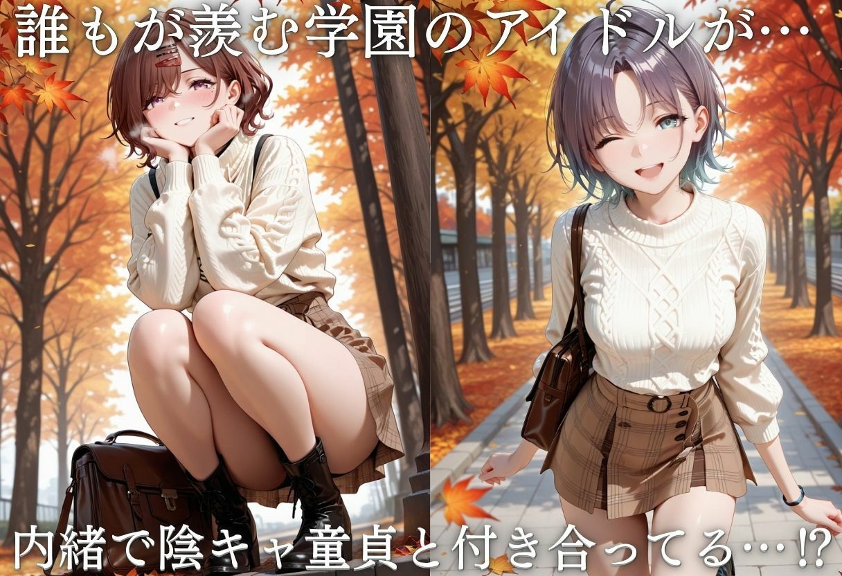 童貞彼氏持ちアイドルが弱みを握られてNTRされ中出しされた話 サンプル画像1