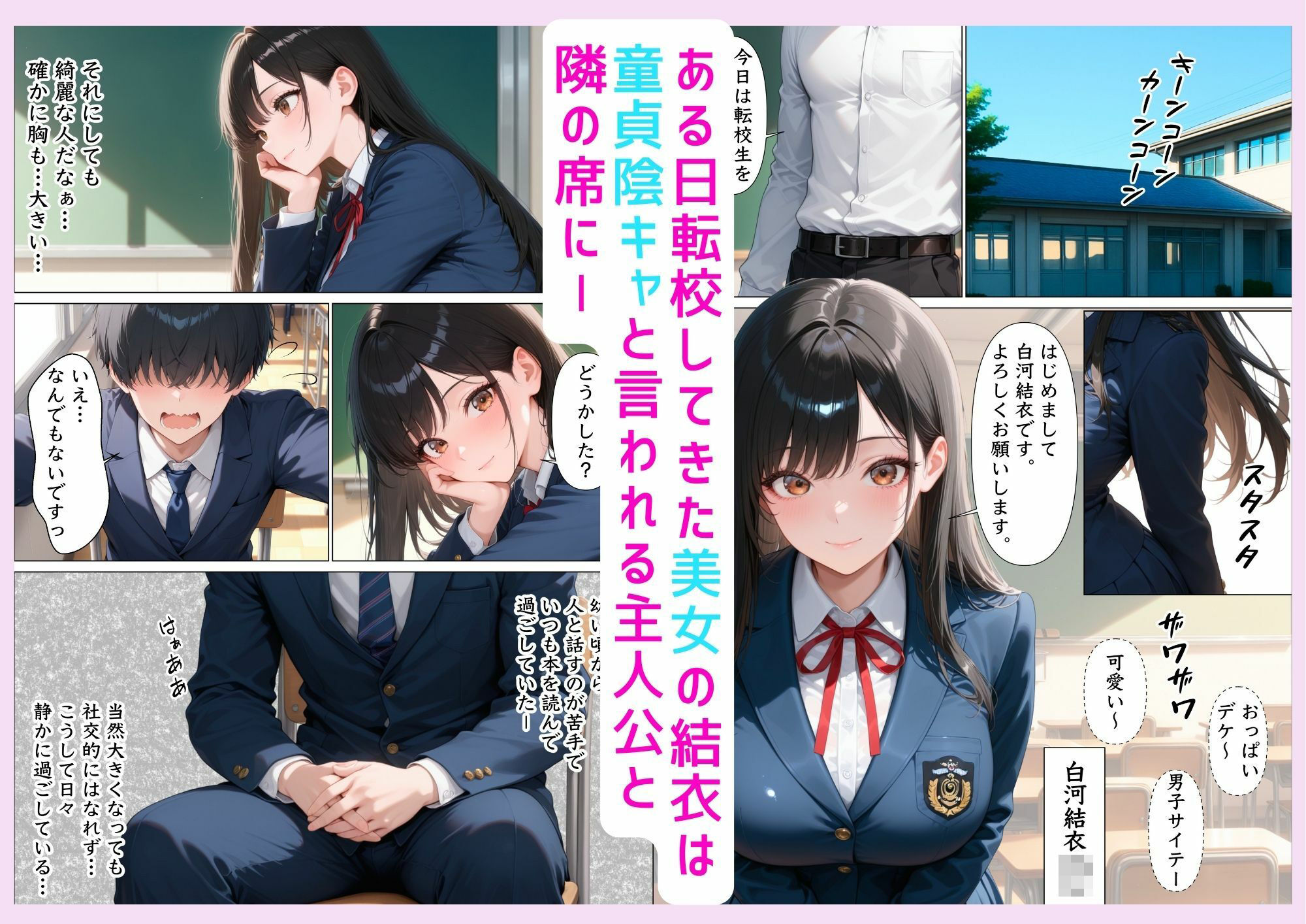 童貞陰キャが幼馴染の清楚系美女を何度も絶頂させたらセックスの虜になった話 サンプル画像1