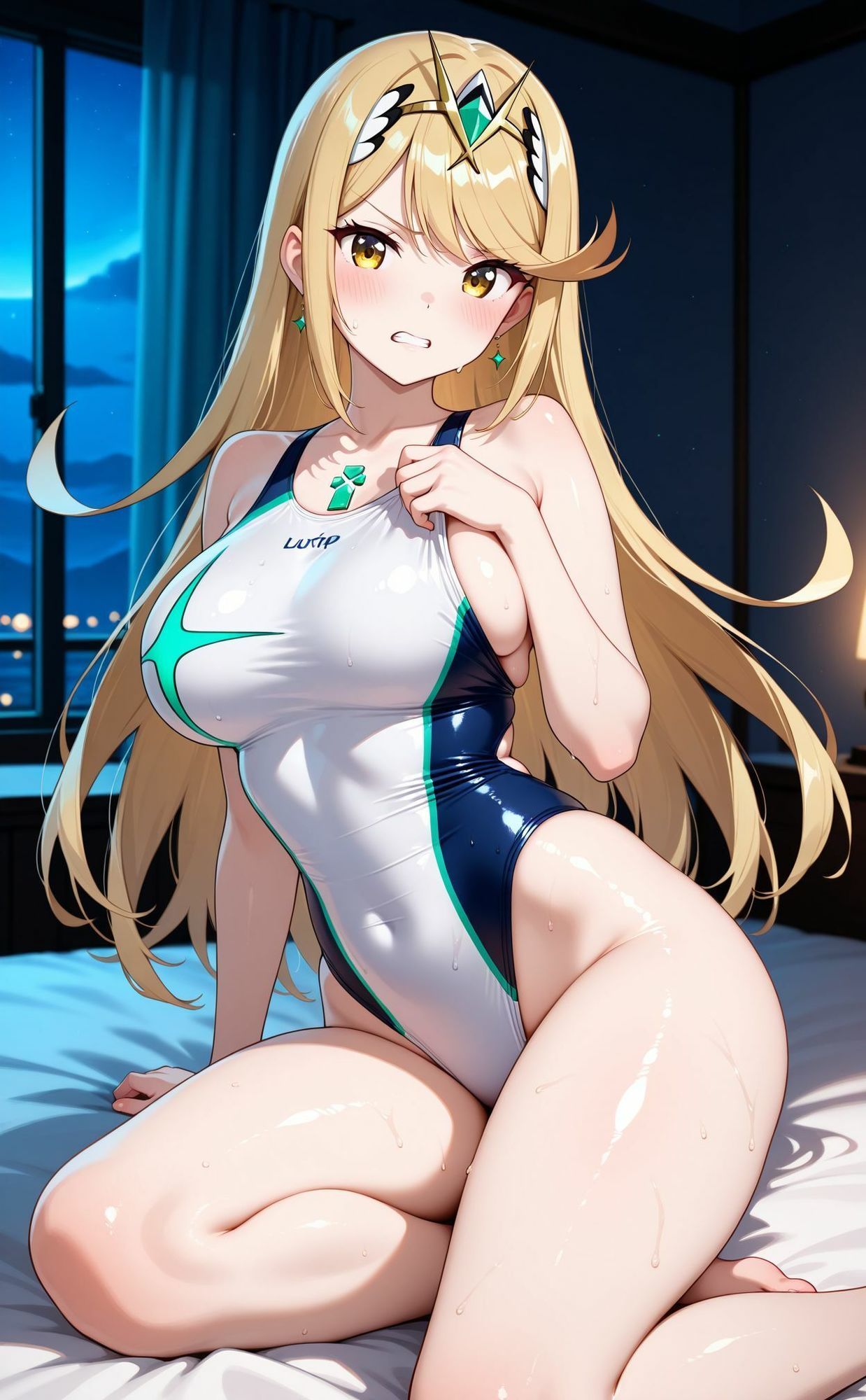 競泳水着部 ヒ◯リ編 サンプル画像1