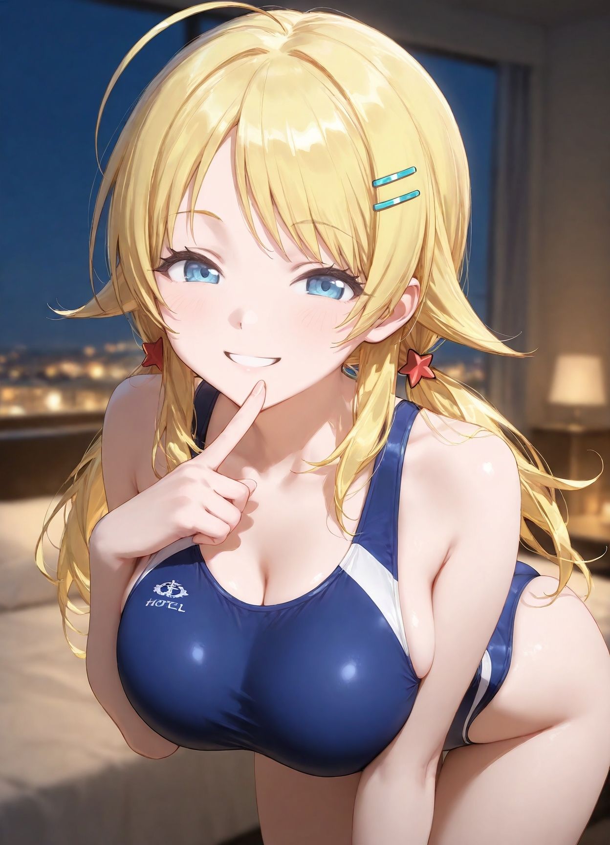 競泳水着部  八宮め●る編 サンプル画像1