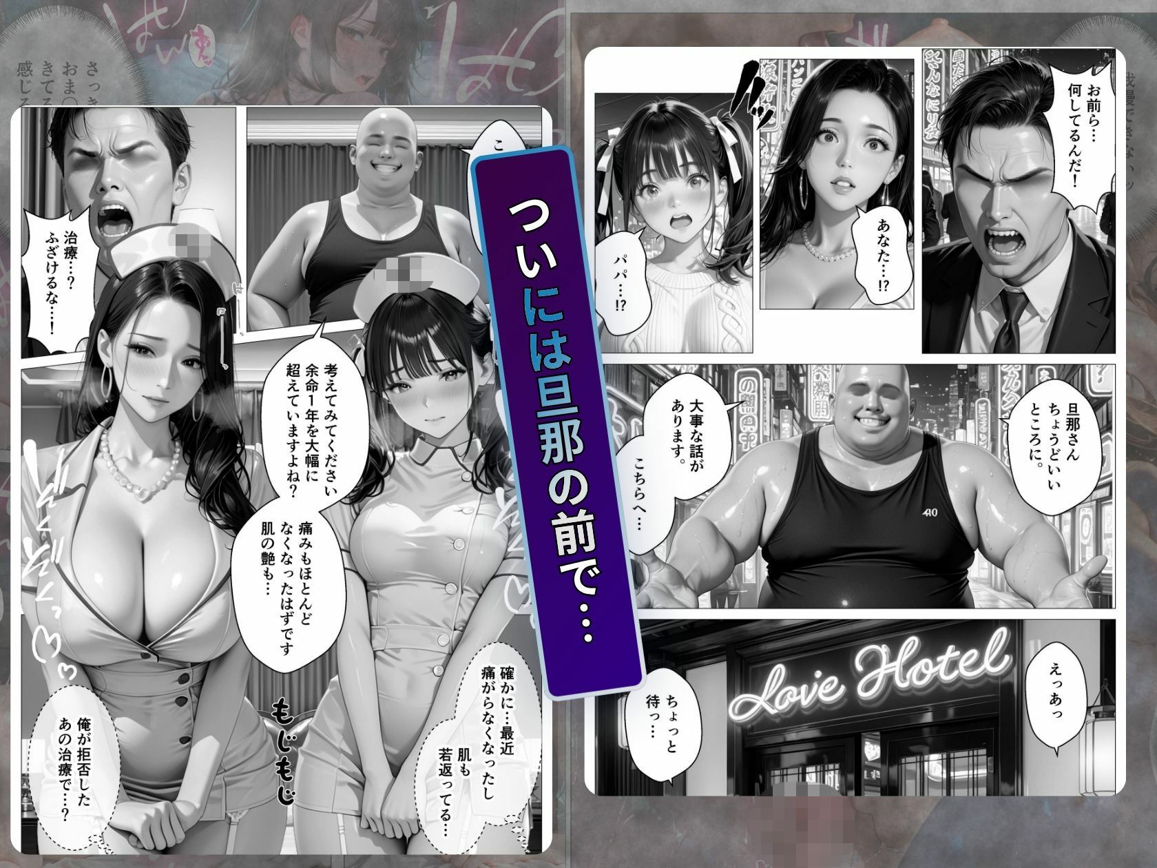 精液治療〜治療と称して放尿アクメするまで母娘を犯してみた〜 サンプル画像7