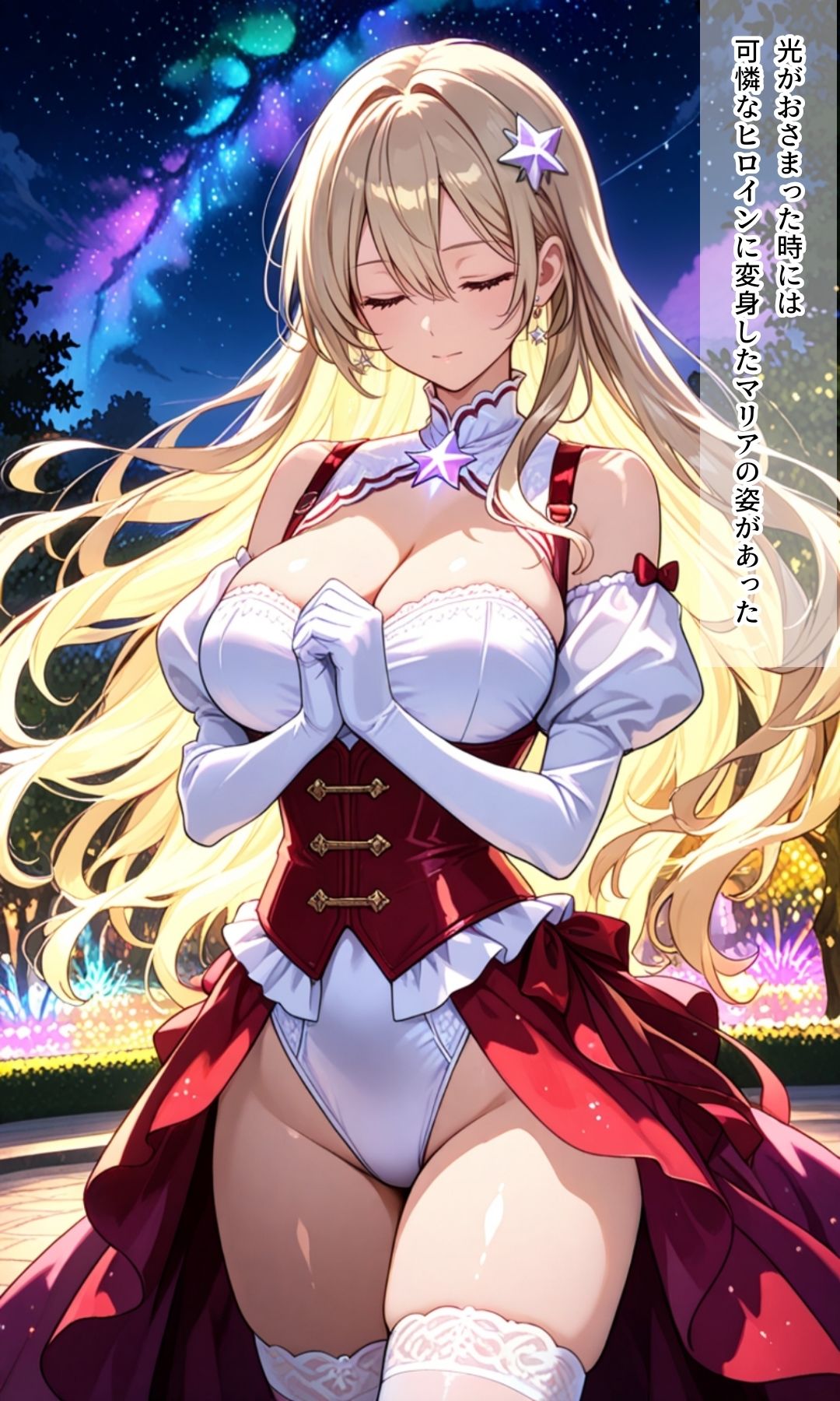 紅星の聖女  ステラ・ルビー〜催淫魔力に弄ばれる身体と心〜 サンプル画像3