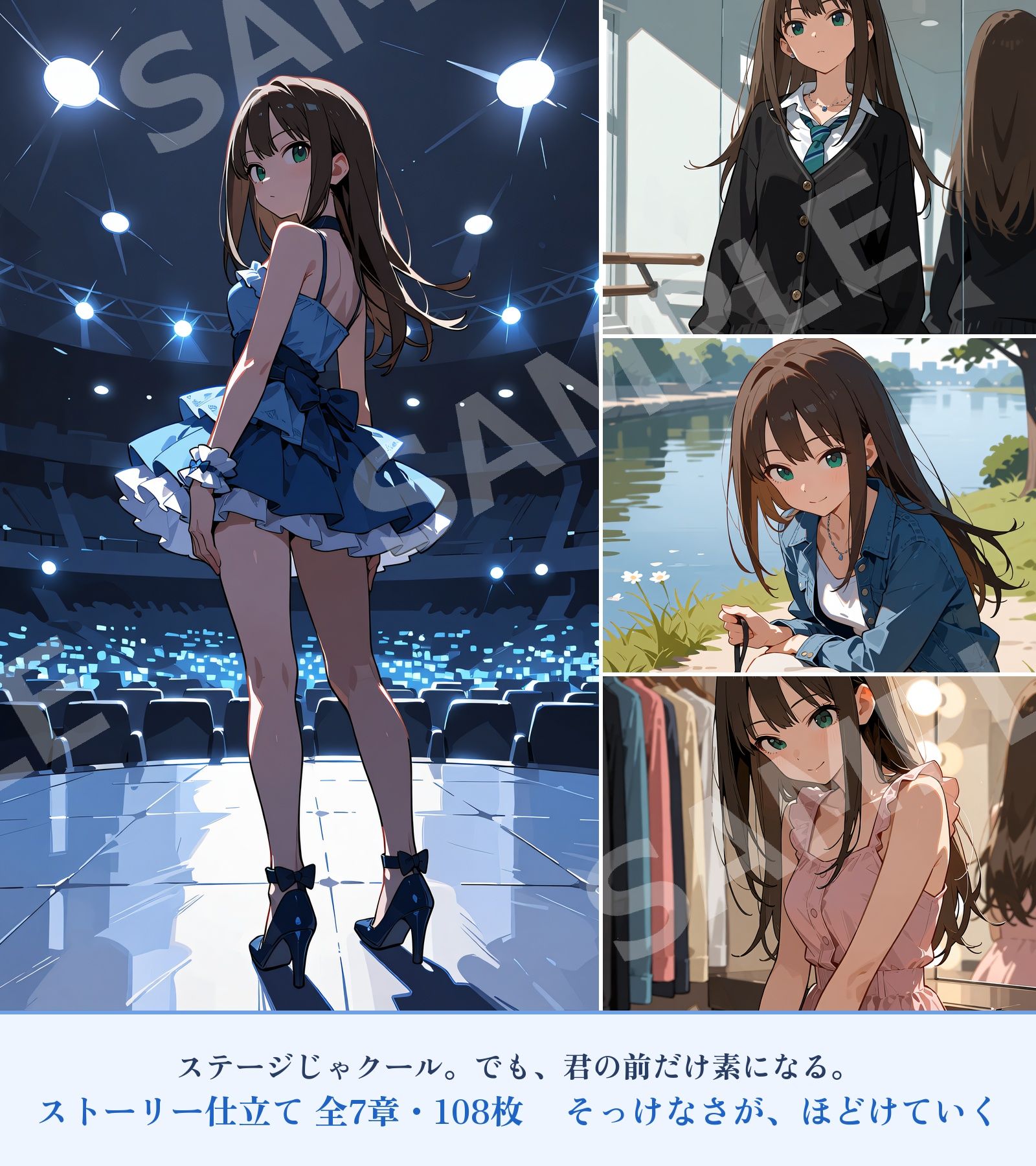 純愛イチャラブ初体験 渋〇凛 -君のとなりで走り出す- サンプル画像1