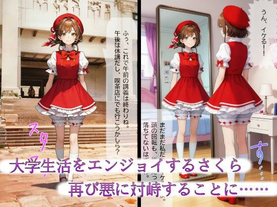 純白の継承者「さくら」奪われし力と肉体（前編）〜逆転失敗、止まらない吸収〜 サンプル画像1