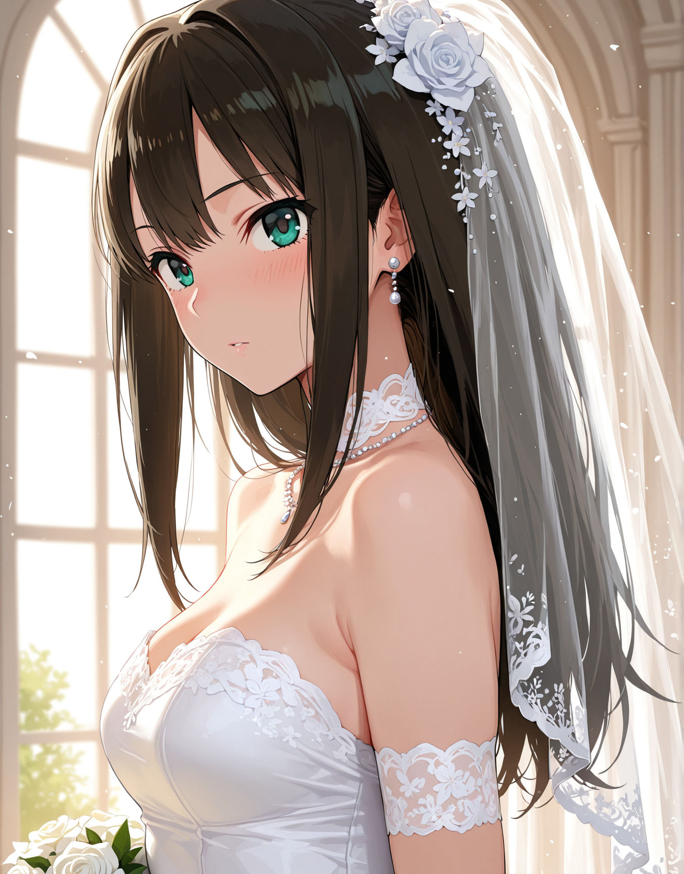 純白の花嫁たち（デレマス） サンプル画像1