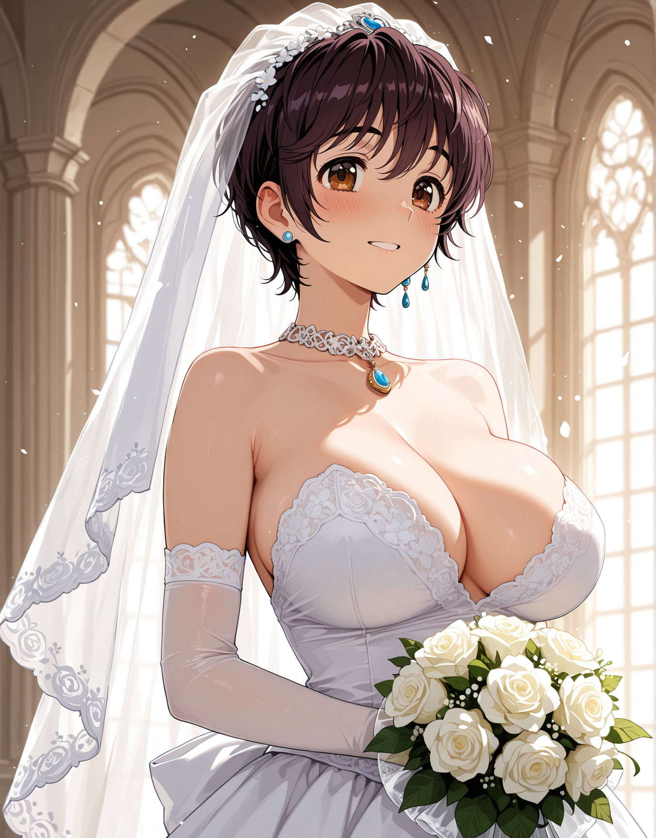 純白の花嫁たち（デレマス） サンプル画像9