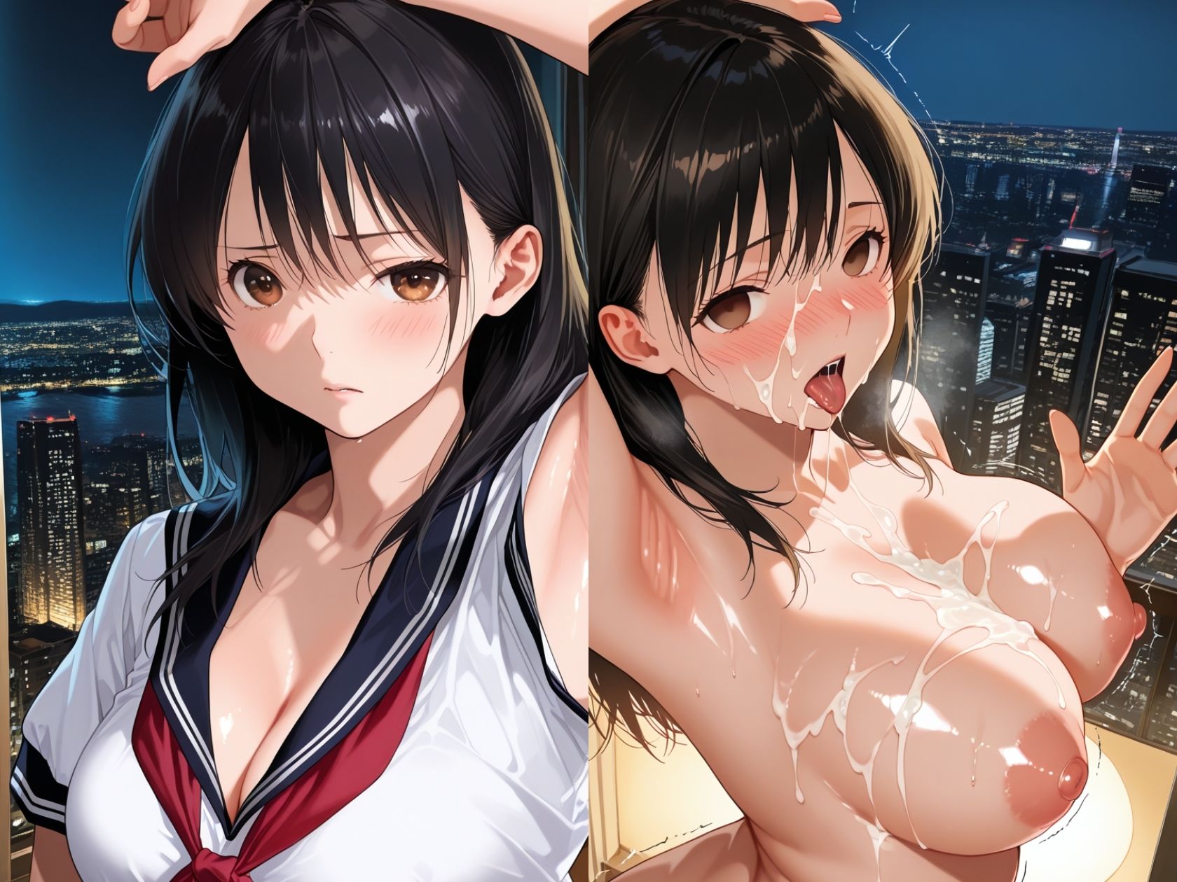 純粋だった彼女の変わり果てた姿 東〇綾編 サンプル画像1