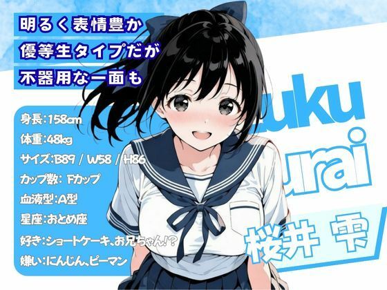 純粋清楚妹のブラ透け事件から、学校で家でと連続甘々中出し懇願SEXした話 サンプル画像1
