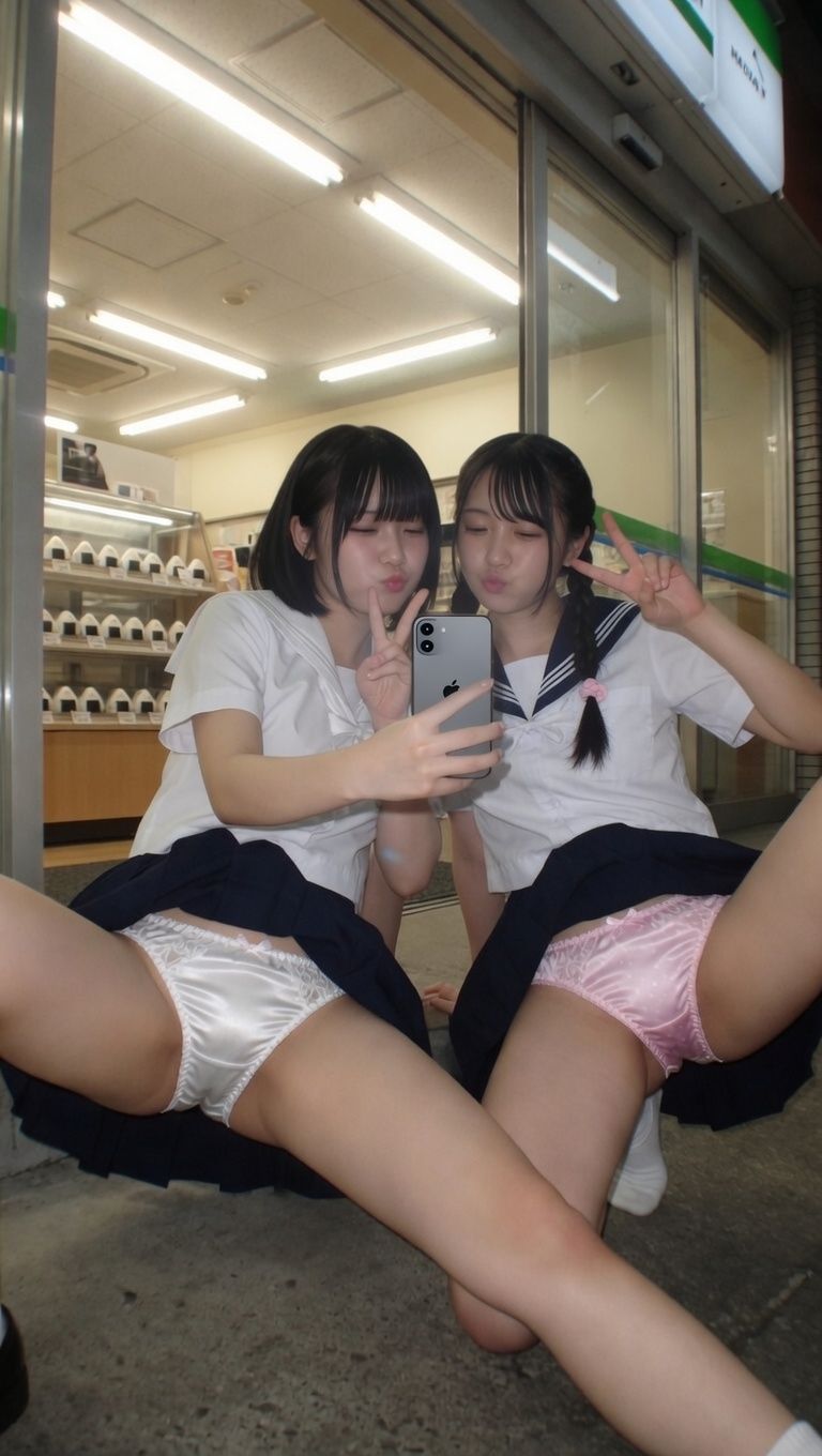 素人JKのパンティーが見たい！ サンプル画像3