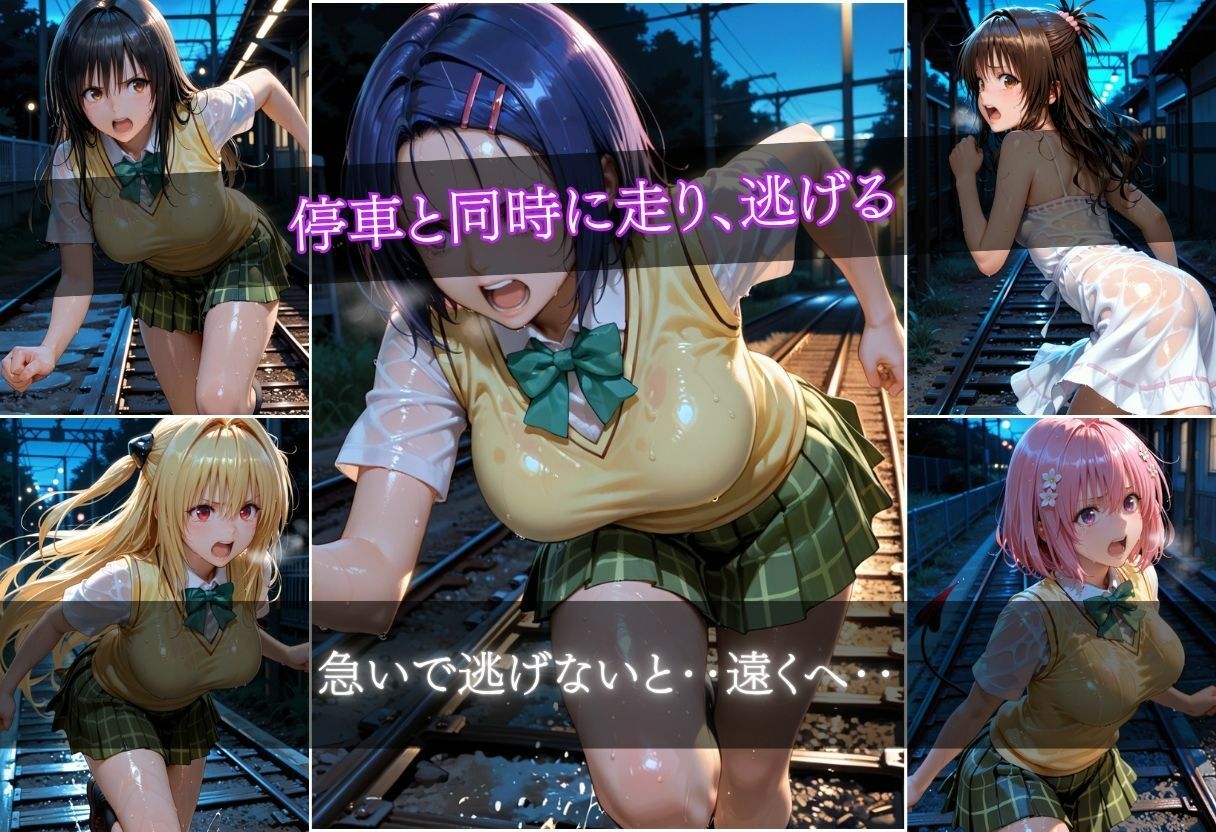 終電後の痴●車両 サンプル画像9