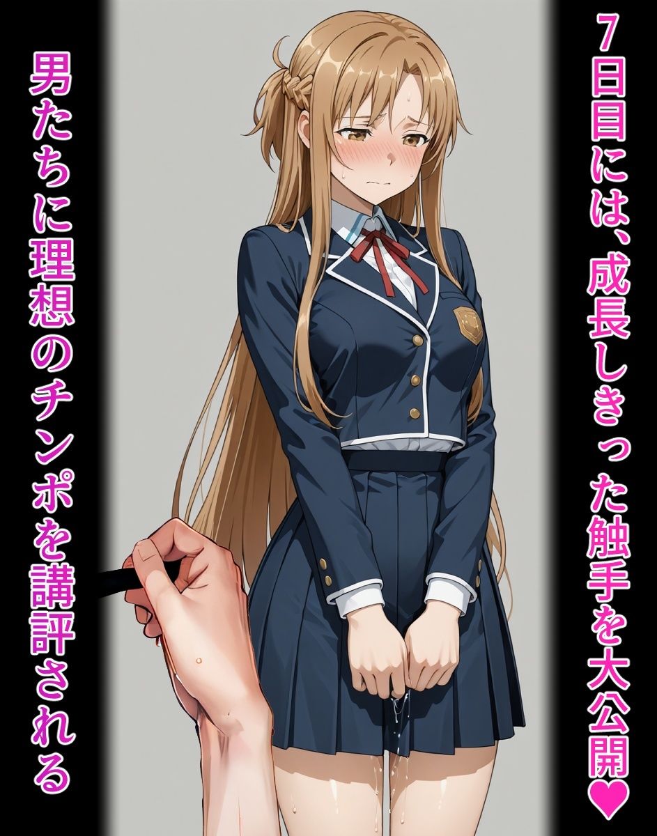 結〇明〇奈【イけばイくほど、成長する触手パンツ＆プラグとの一週間】 サンプル画像5