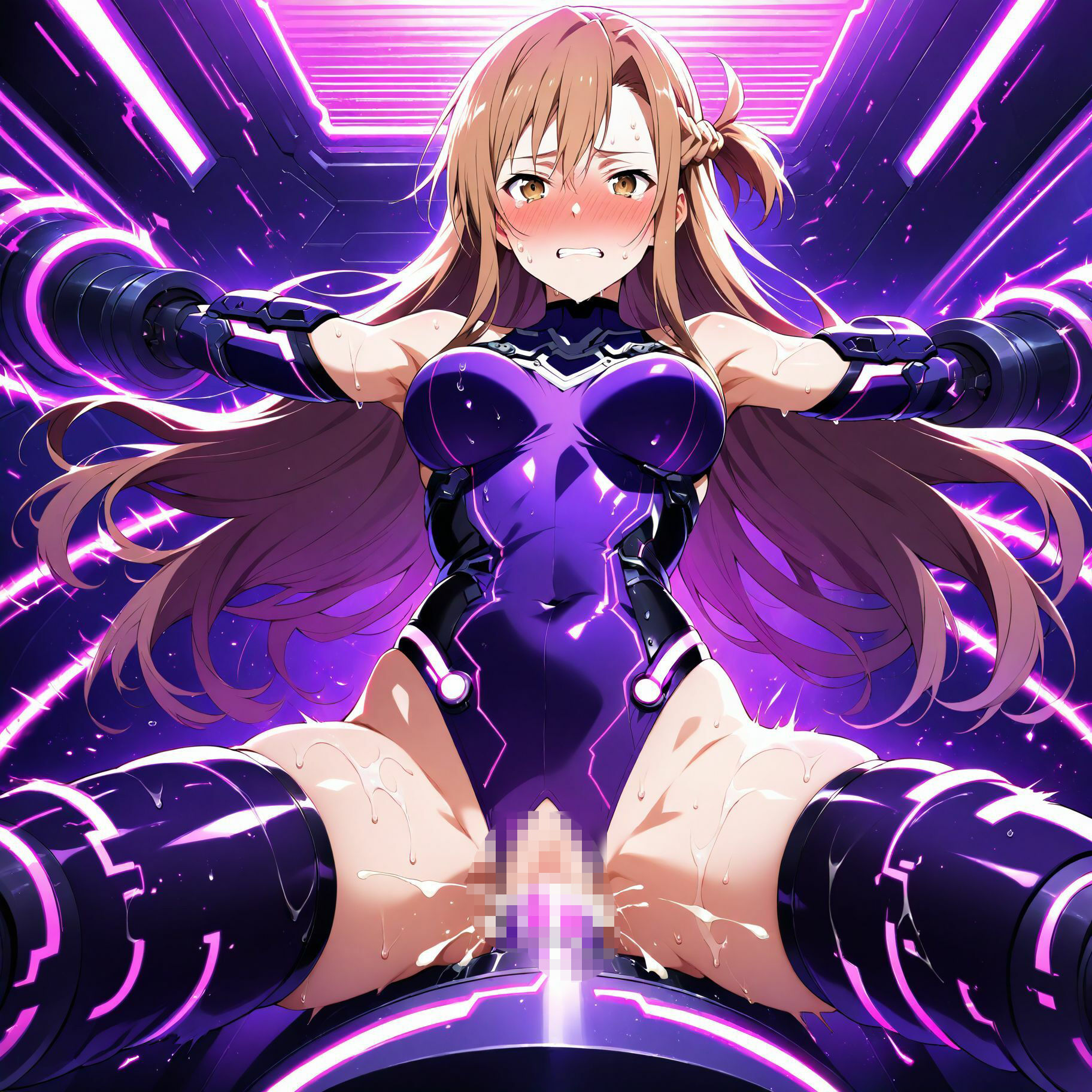 結〇明日奈 洗脳NTR機械姦 サンプル画像1