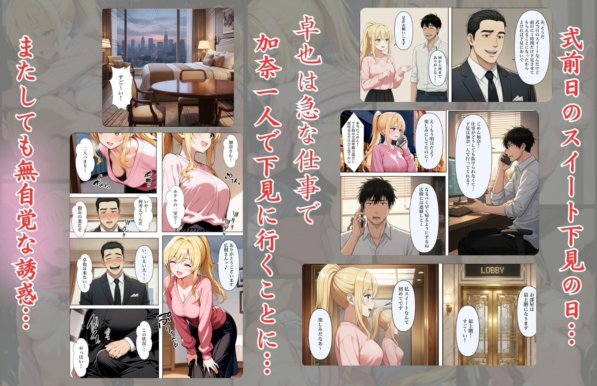 結婚式前夜に… サンプル画像7