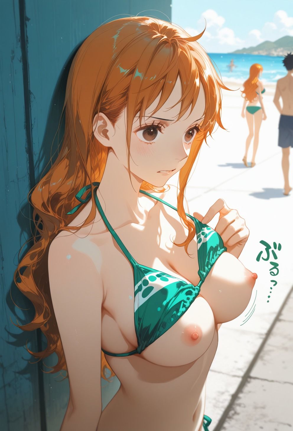 絶世の美女、快楽に屈する  :抗えない夏の支配   ◯ミ サンプル画像4