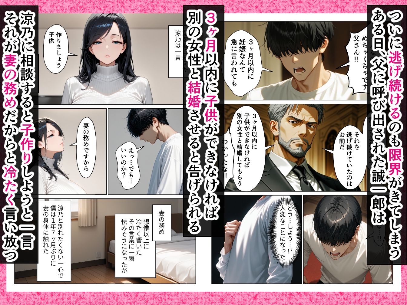 絶対に笑わない僕のクール妻を全力で孕ませる話 サンプル画像3