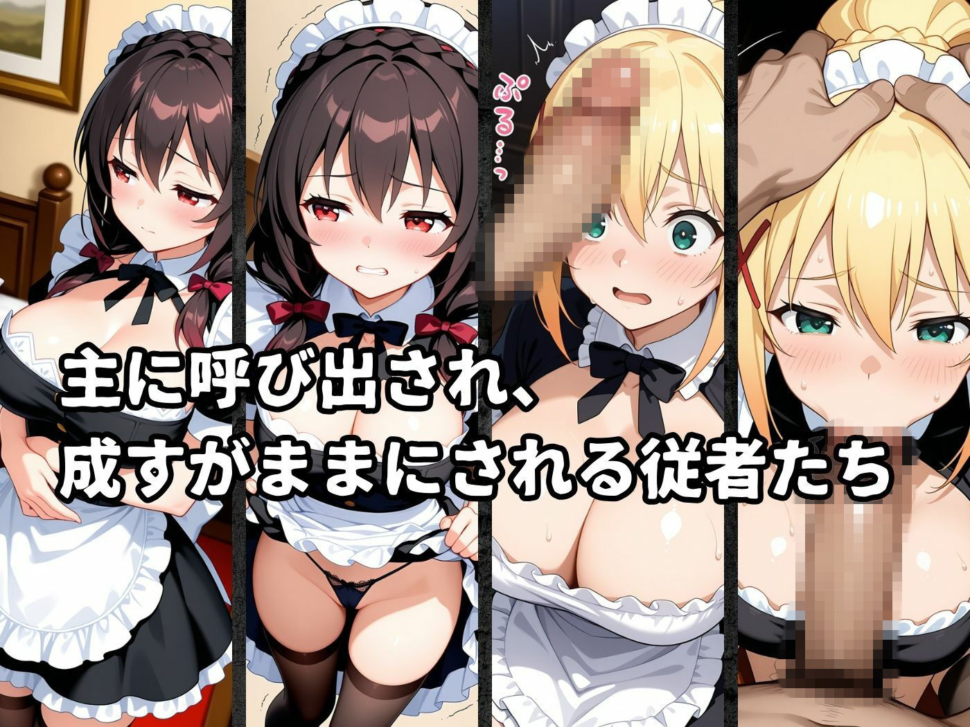 絶対従属誓約書 〜堕ちゆく従者たちの奉仕録〜【ゆん〇ん＆ダク〇ス編】 サンプル画像2