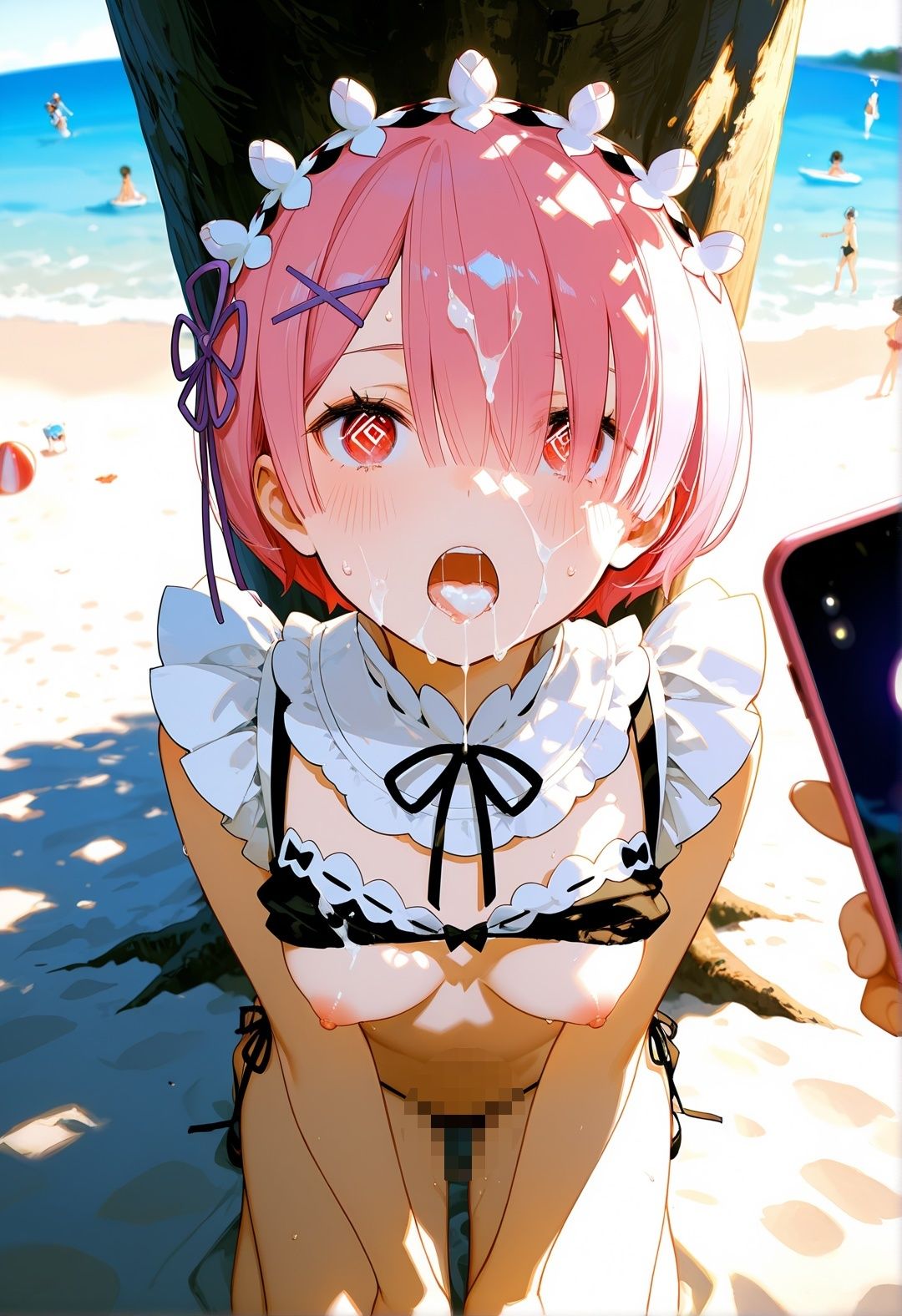 絶対忠誠×快略支配:メイドは海で堕ちる ラム編 サンプル画像6