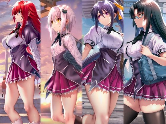 絶対服従ヒロイン -痴● レ◯プ 中出しされるヒロインのCG集-ハイスクール◯D編 4名 サンプル画像2