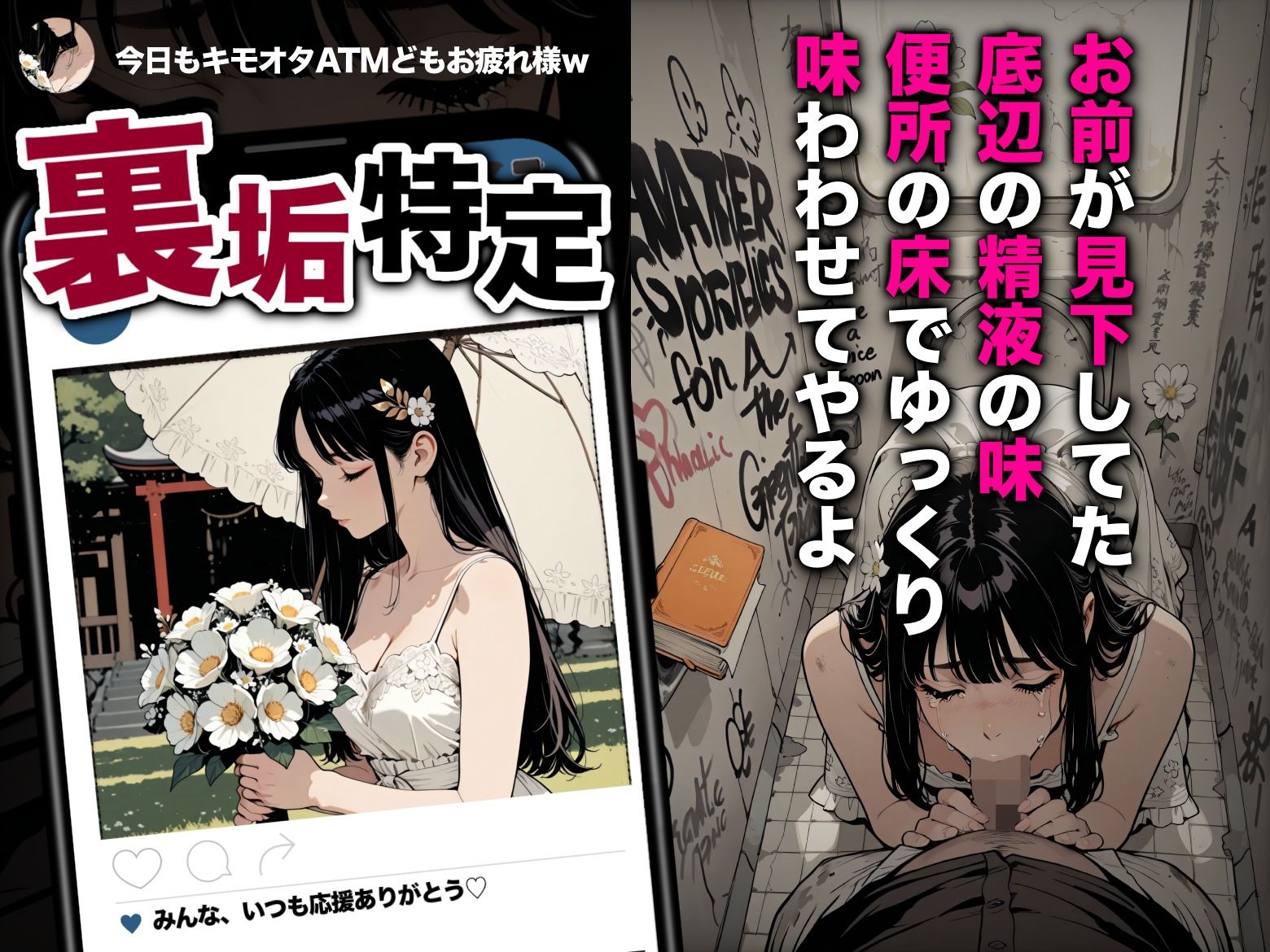 絶望姦4 〜底辺を見下す美人インフルエンサー達の承認欲求クラッシュ〜 サンプル画像4