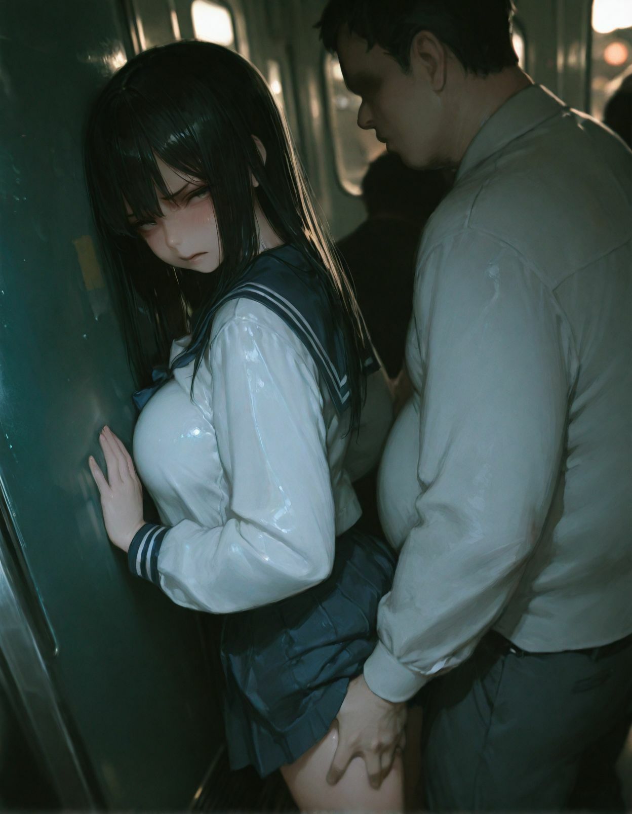 絶望少女7 -満員電車の中で・・・- サンプル画像2