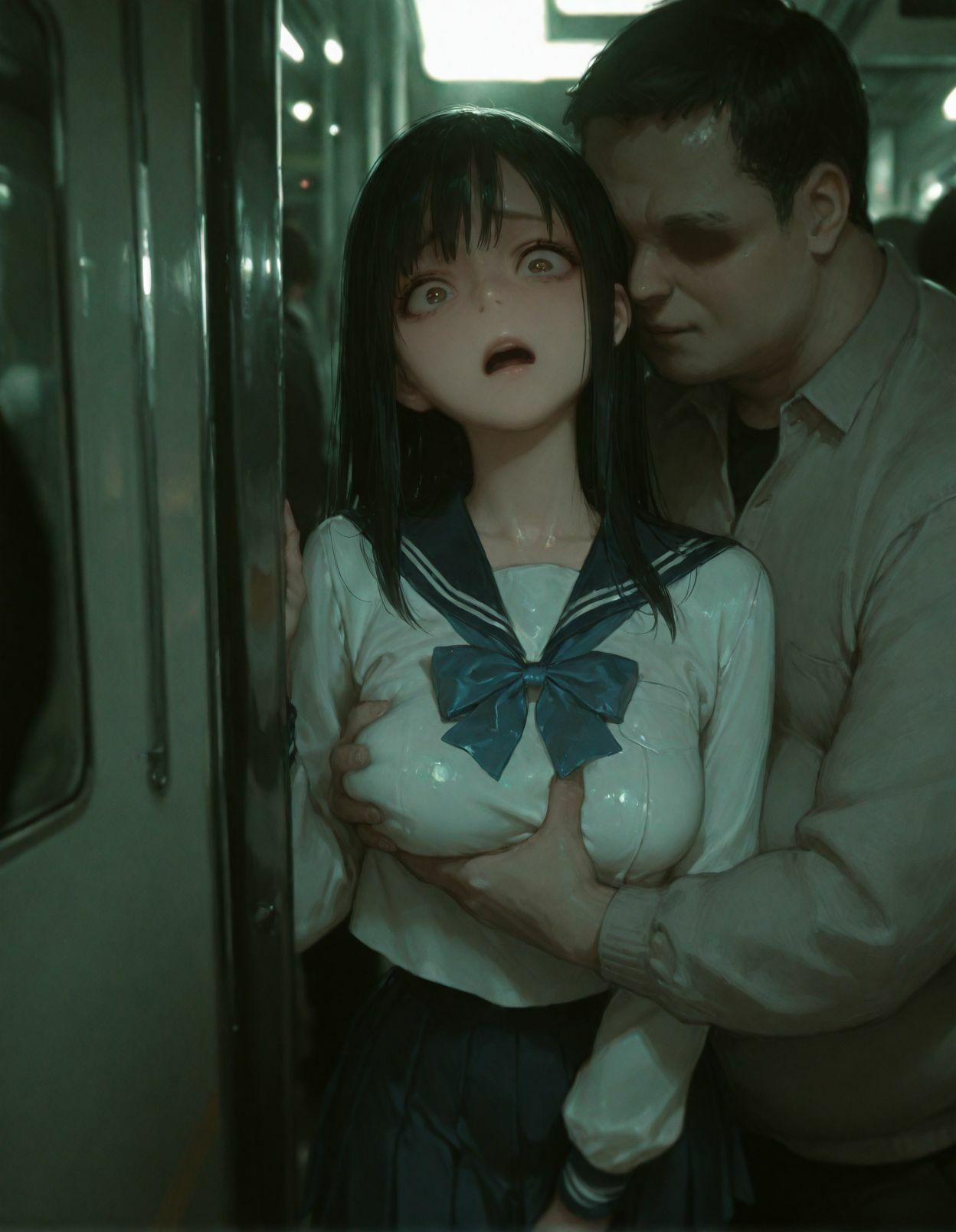 絶望少女7 -満員電車の中で・・・- サンプル画像5
