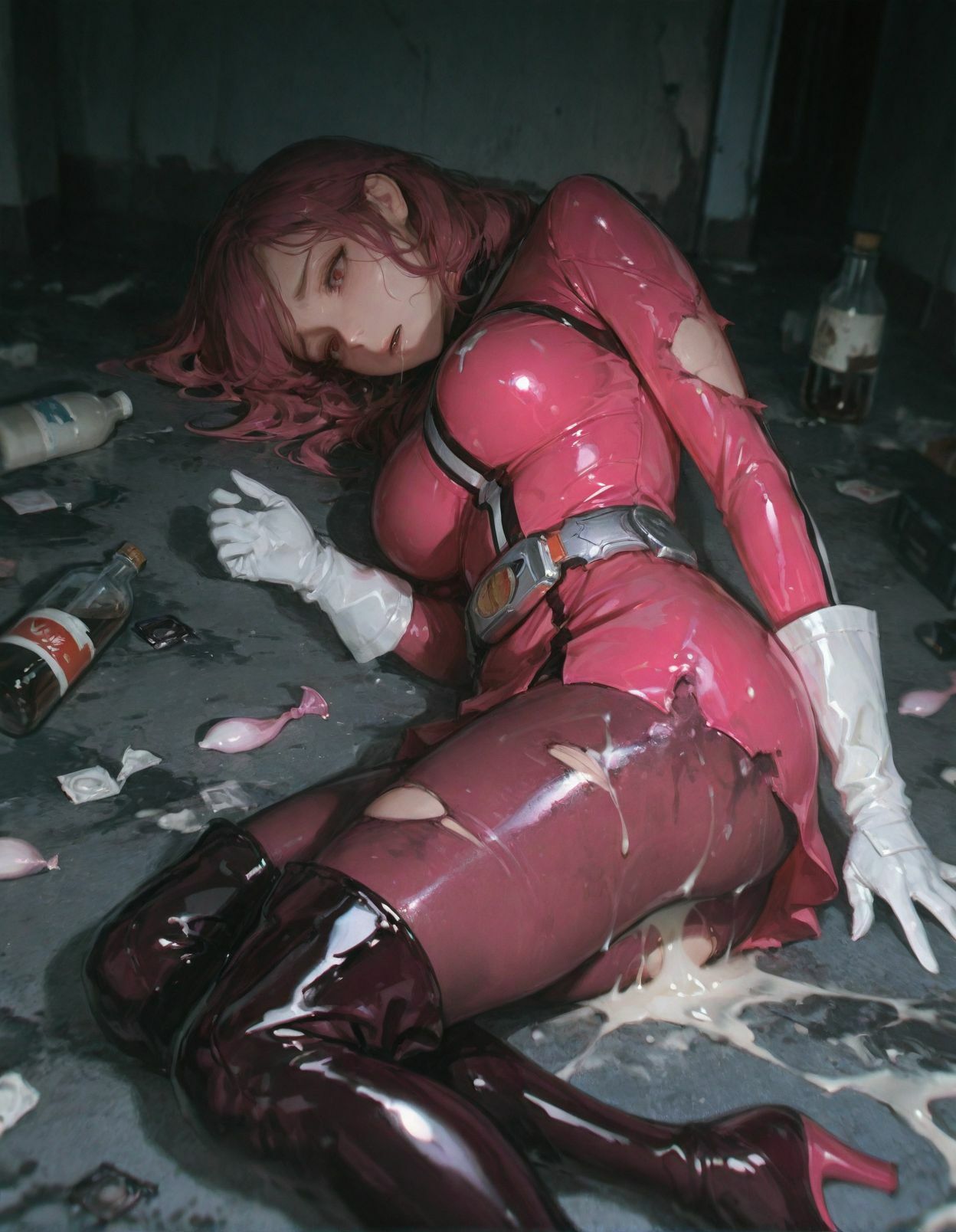 絶望少女9 -特撮戦隊レ●プ編- サンプル画像5